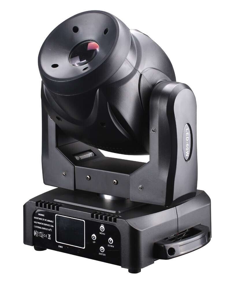 60W Mini LED Moving Head Spot Stage Light