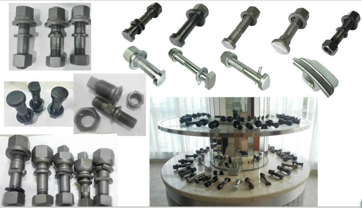 High Stength 40cr Grade 10.9 Wheel Hub Bolt for Benz