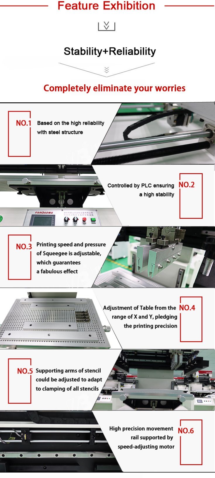 SMT Screen Printer for PCB / LED Stencil Printing