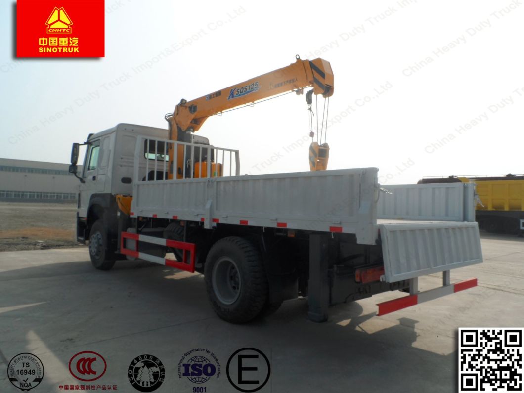 Flatbed Truck 4WD with Crane 20 Ton Truck-Mounted Crane