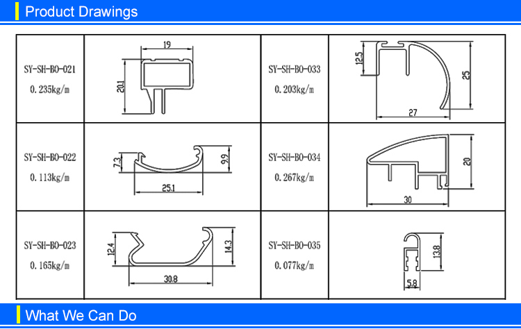 China Top 10 Supplier Durable Aluminium Frame for Whiteboard