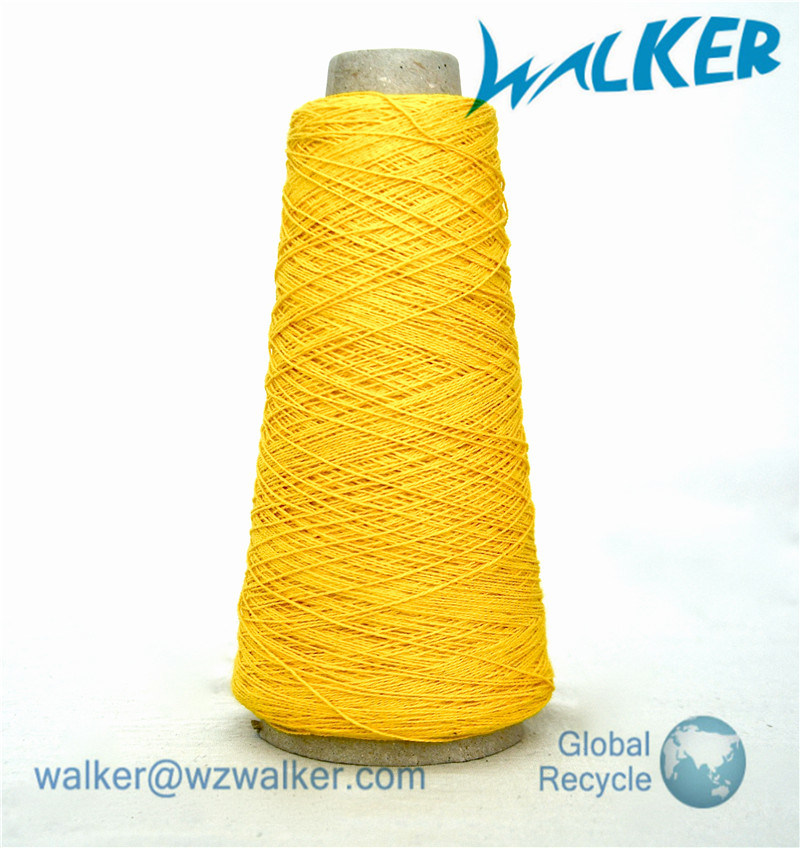 Multi-Ply Recycled Cotton Yarn for Weaving