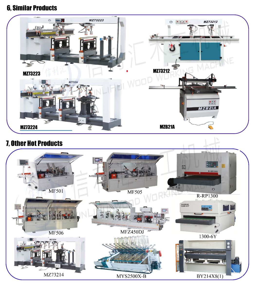 Rollover/ Vertical Flip/ Turnover Type Wood Boring and Drilling Machine