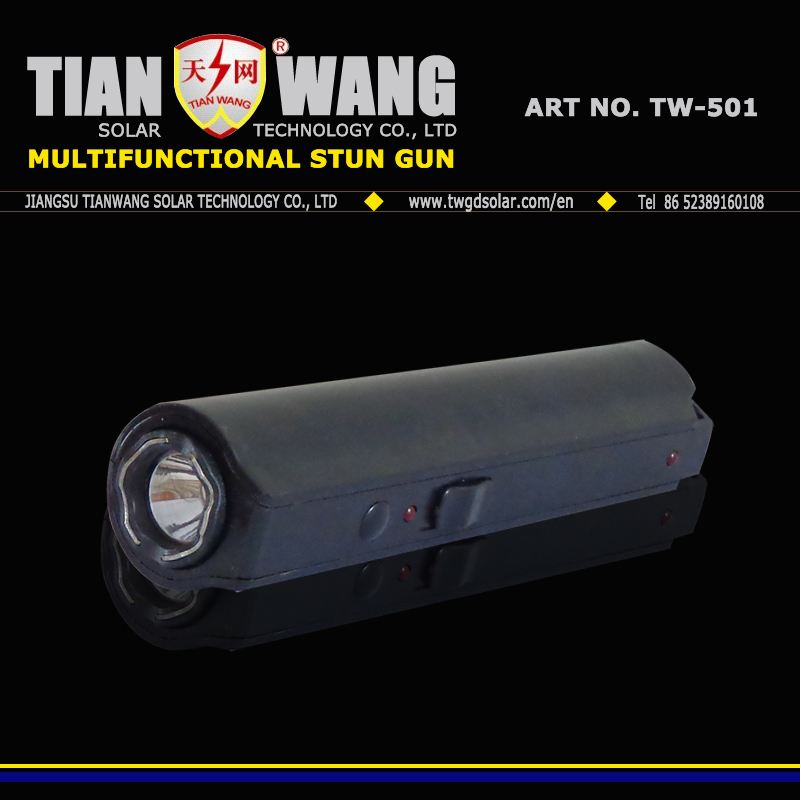 New Multi-Function Electric Weapons with Flashlight Stun Guns