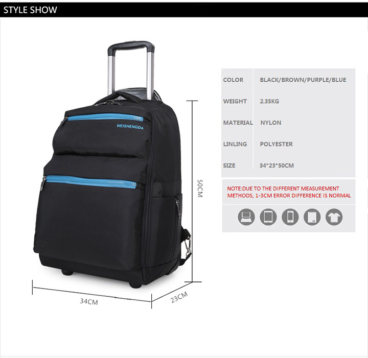 School Bag Trolley China Cheap Duffle Luggage Bag Short Travel Luggage