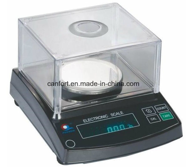 Automatic Calibration Digital Analytical Lab Balance, Electronic Scale, 10mg