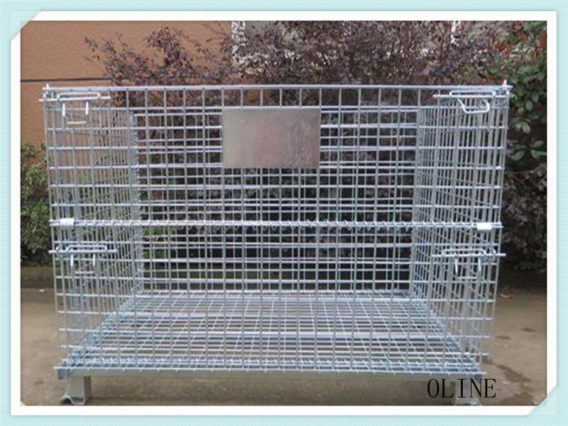 Wire Pallet Container Heavy Duty Scale Metal Storage Container