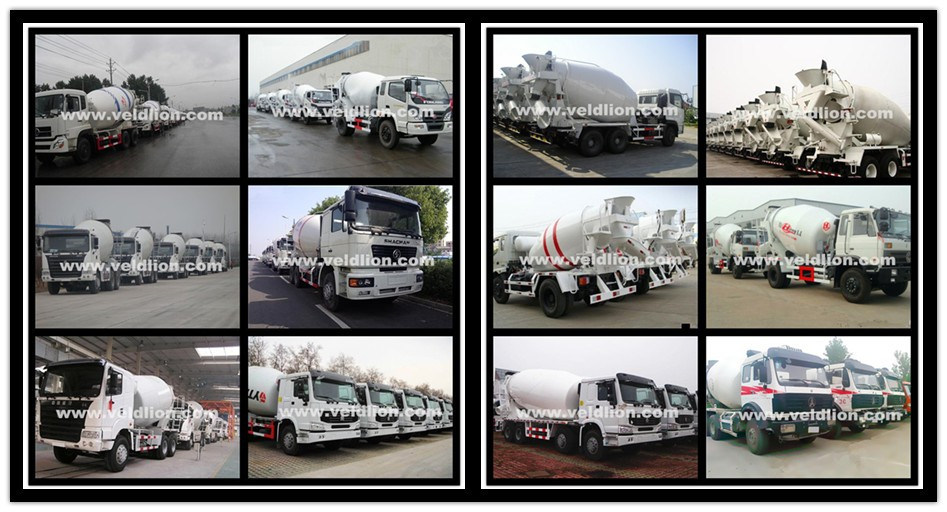 Sinotruk HOWO Self-Loading 8cbm/10cbm/12cbm/8m3/10m3/12m3 Cement Mixing Concrete Mixer Truck