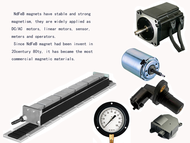 Segment Shaped Motor Magnet 38uh Industrial Magnet