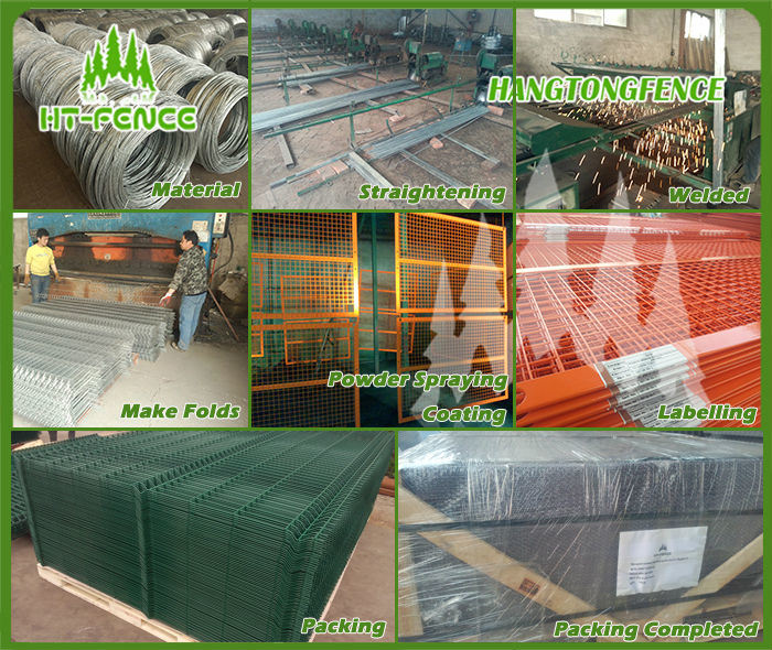 High Security PVC Coated Wire Mesh Fence