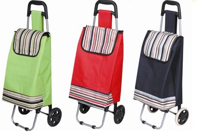 Rolling Thermal Insulated Trolley Shopping Cart with Wheel