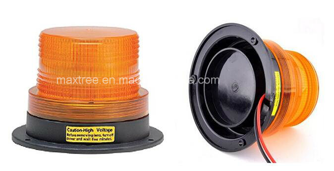 Security Strobe LED Beacon Warning Light with Rotating Flash Pattern
