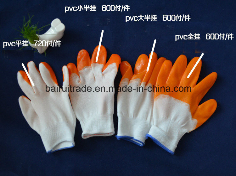 PVC Rubber Gloves Dipped PVC Gloves Knitted Gloves Tractor-Trailer