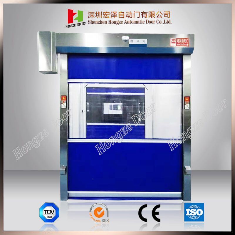 High Performance Fast Moving Electric Roll up Factory Indoor Doors