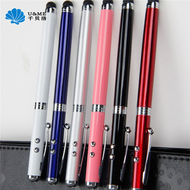 Multi Fuction 4 in 1 Torch Light Pen Ballpoint Pen