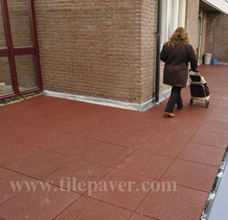 Fadeless EPDM Noise-Absorbing Anti-Slip Waterproof Rubber Flooring Rubber Tiles