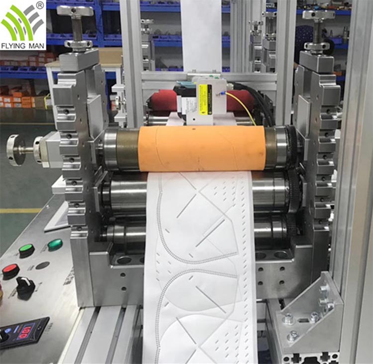 Machine de fabrication de masques KN95/N95 à grande vitesse High Speed KN95/N95 Mask Forming Making Machine