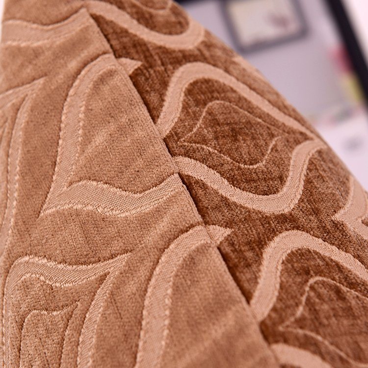 High Quality Soft Decorative Jacquard Chenille Square Pillow