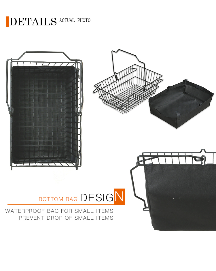 Steel Metal Wire Shopping Baskets