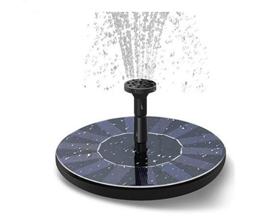 Solar Fountain Pump Garden Pond Bird Bath Water Pump