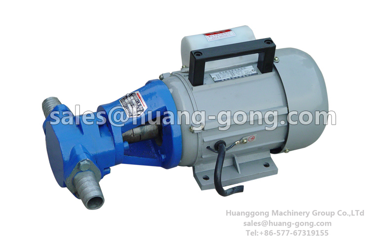 Wcb Small Portable Gear Oil Pump Electric Diesel Transfer