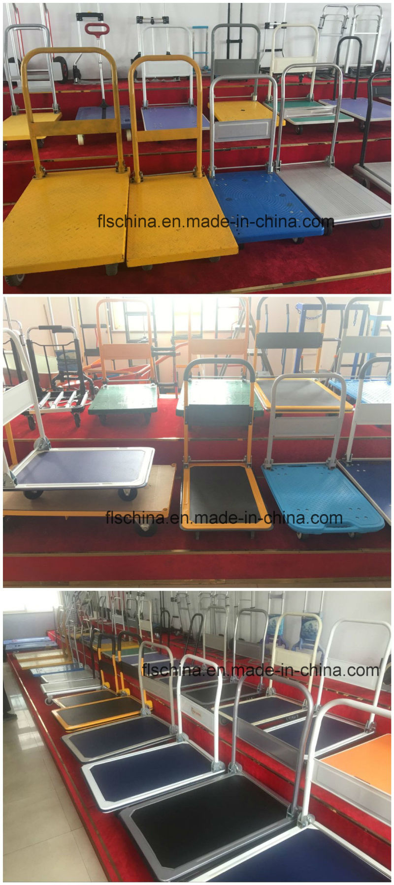 Platform Trolley with 150kg Capacity, 4