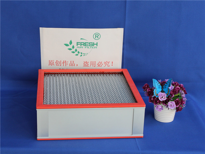 High Temperature Resistant HEPA Air Filter for Air Purifier Equipment