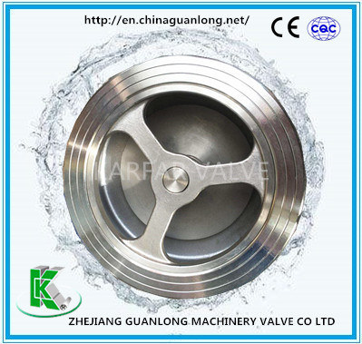 (H71H/W) Wafer Lift Type Spring Loaded Non Return Check Valve