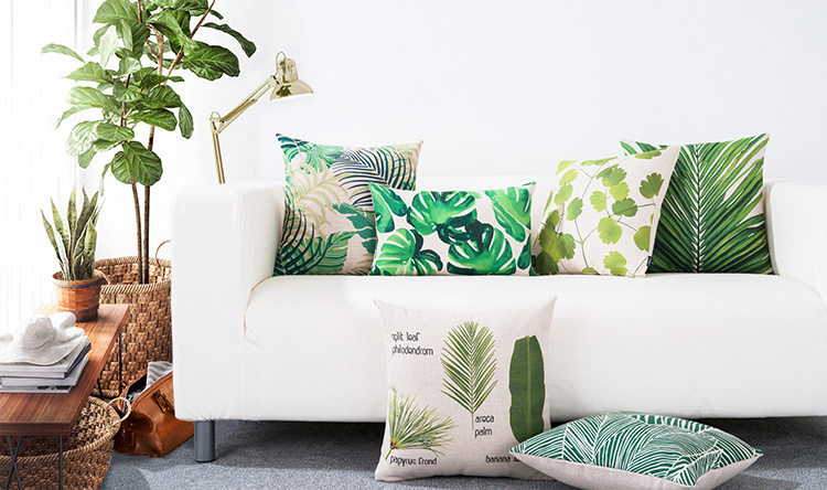 Home Decorative Leaf Pillows