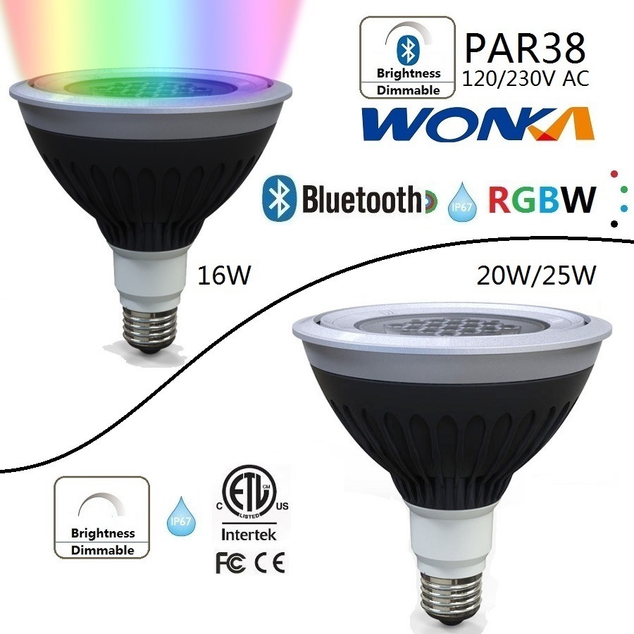 Dimmable Waterproof LED PAR38 Spotlight for Enclosed Fixture