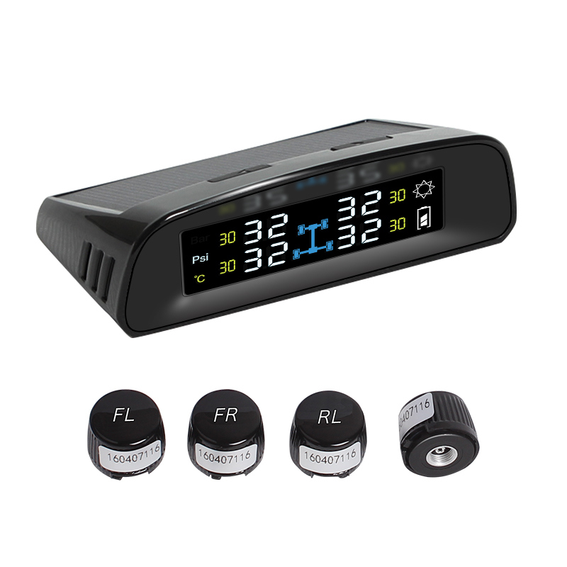 Tyre Pressure Monitoring System TPMS 4external Sensor Car Accessory