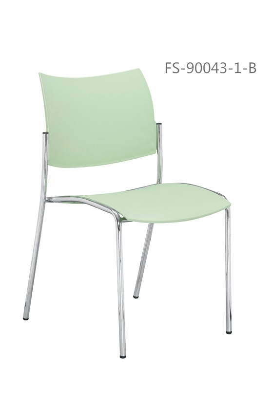 Plastic Four Leg Dining Chair, Fs-90043-1