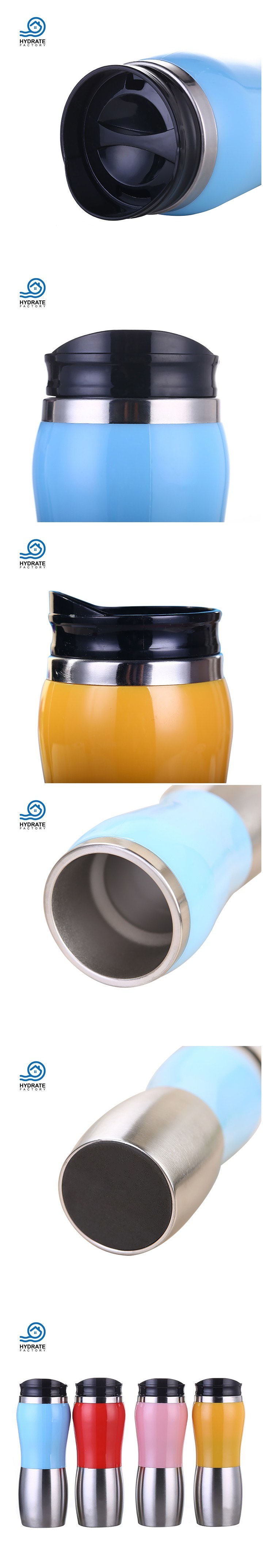 Eco-Friendly Double Wall Stainless Steel Thermos Vacuum Flask for Hot Water