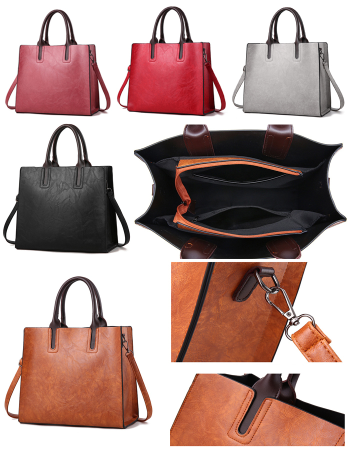 Top Grade Lady PU Leather Bag Sling Single Shoulder Bag