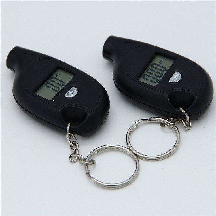 Mini Digital Air Pressure Gauge with Keychain