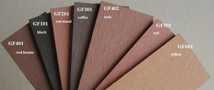 Recycled Plastic Lumber Plastic Wood WPC Decking Floor Wood Plastic Composite Flooring