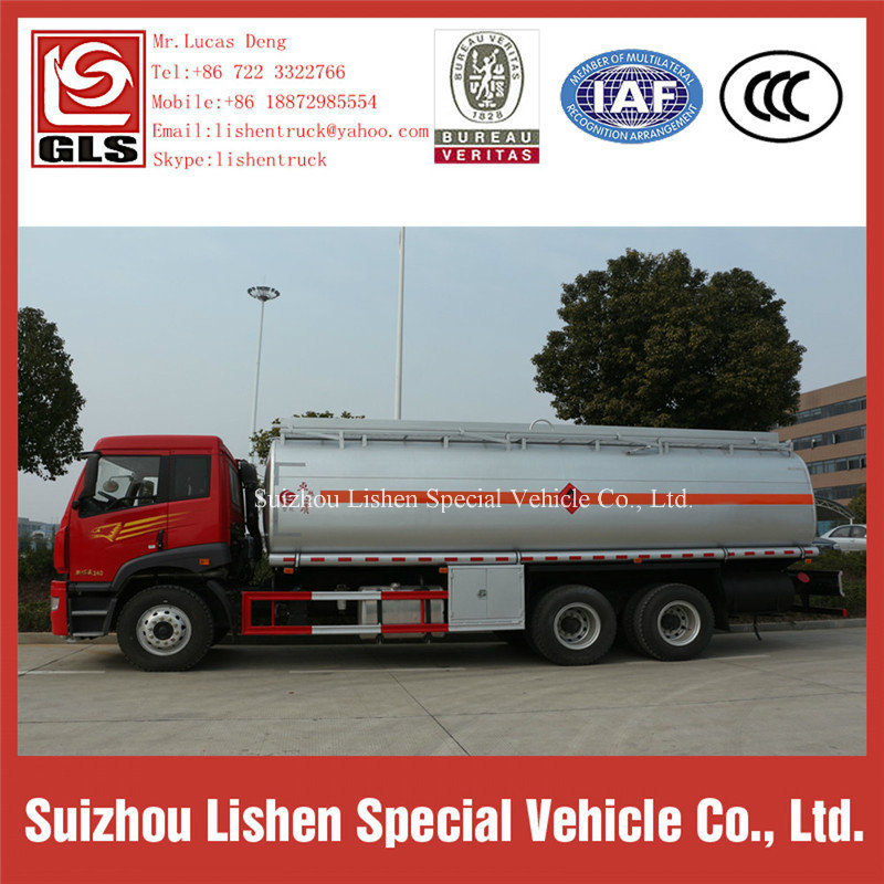 FAW 6*4 Fuel Truck Tanker 20t Oil Truck Vehicle for Sale