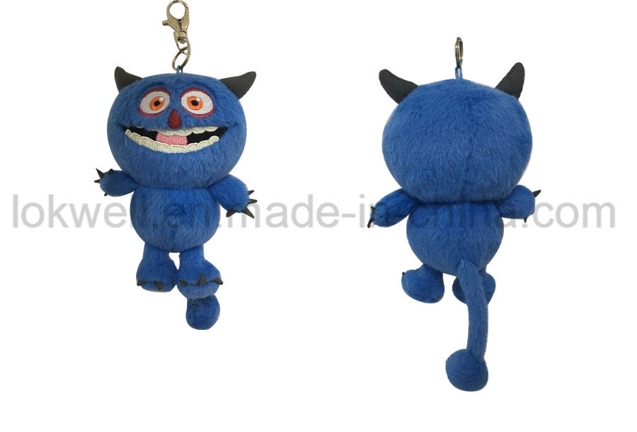 Custom Made Stuffed Animal Little Monster Plush Key Chain