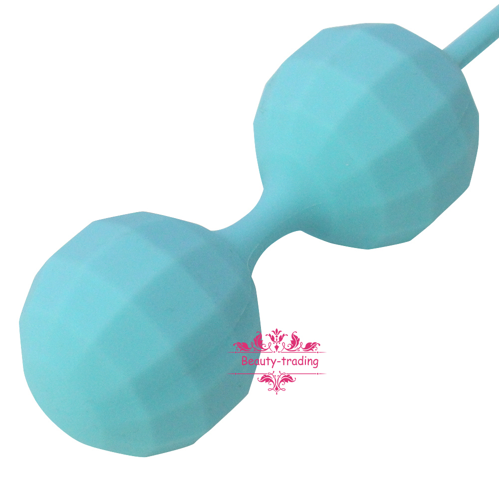 100% Medical Silicone Vibrator Vaginal Ball Tighten Aid Sex Toys for Woman