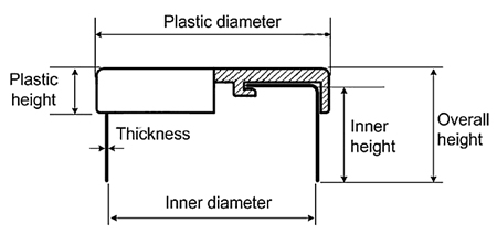 Aluminum Plastic Multi-Cap Vial Seal