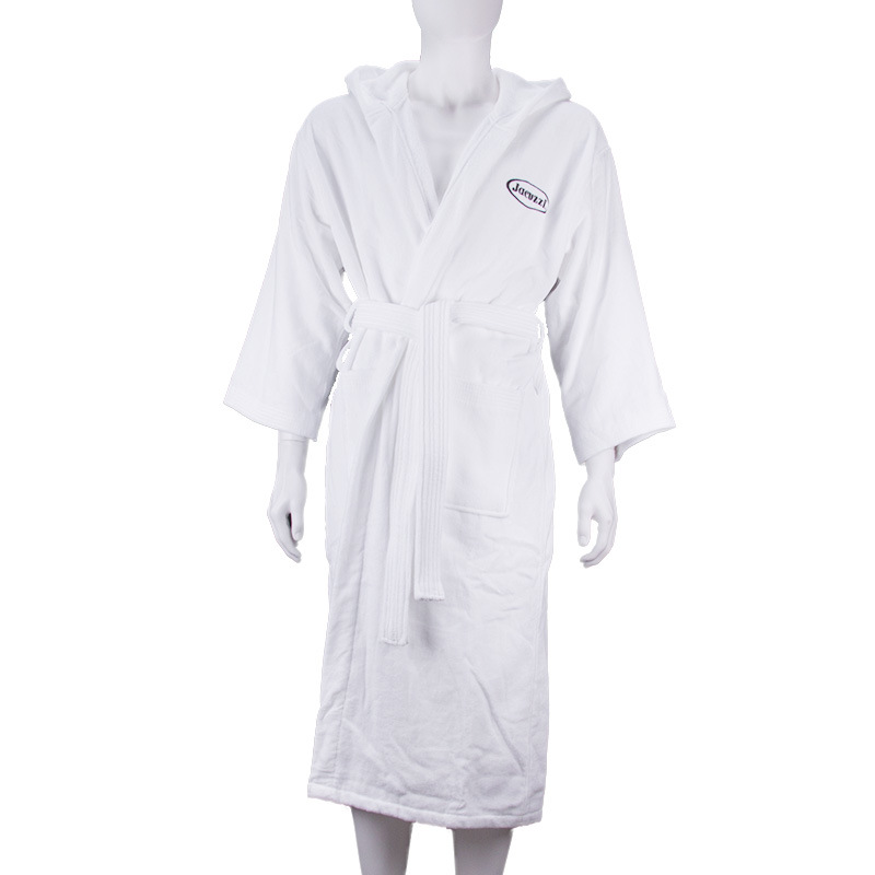 Hotel Collection Luxury Cotton Velour Bath Robe From China Factory