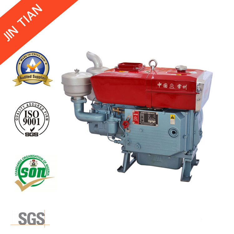 Single Cylinder Changchai Type 4-Stroke Diesel Engine (ZS1115 20HP)