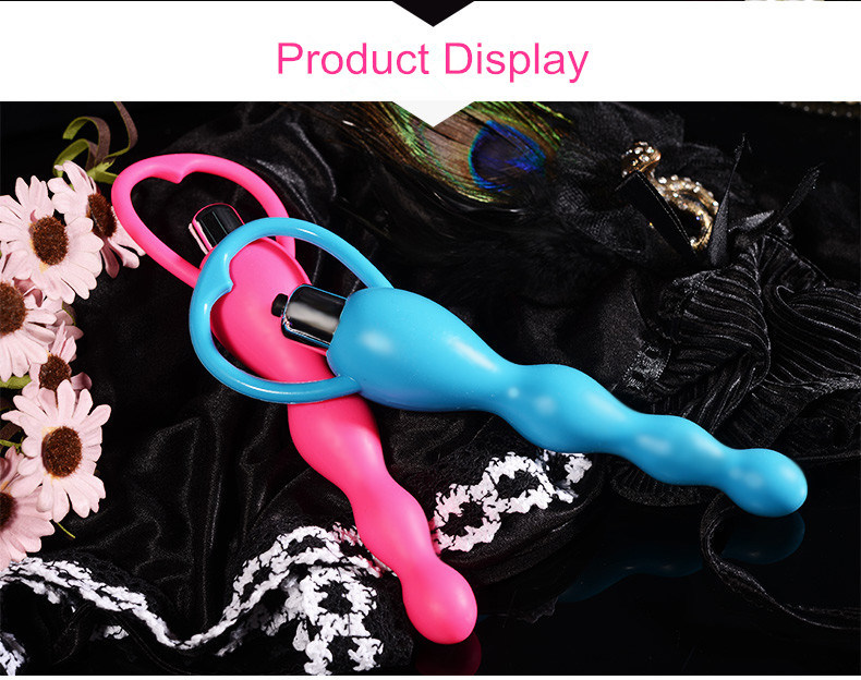 Good Price Multi-Speeds Safe Silicone Anal Beads Vibrator Adult Toy