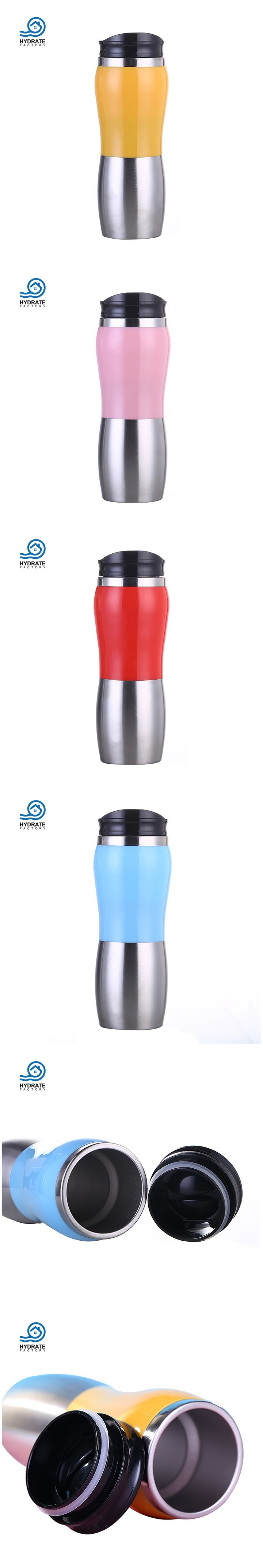 Eco-Friendly Double Wall Stainless Steel Thermos Vacuum Flask for Hot Water