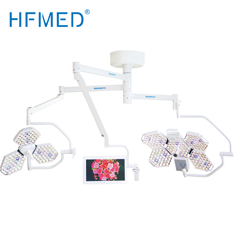LED Shadowless Surgical Lamp Operating Light with Ce, FDA, ISO (SY02-LED3+5-TV)