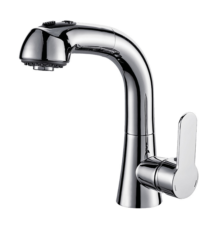 Mutifunction Chrome Color Put out Kitchen Faucet