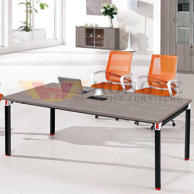 Modern Eye Catching Unique Design Office Rectangular Meeting Table (HY-NNH-H09)