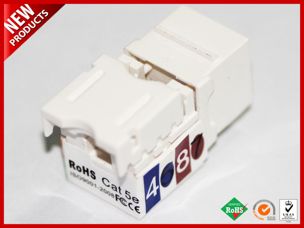 UTP Cat5e RJ45 Keystone Jack