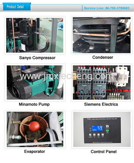 Box Type Water Cooled Water Chiller, Water Cooled Chiller for Plastic Injection Molding Machine