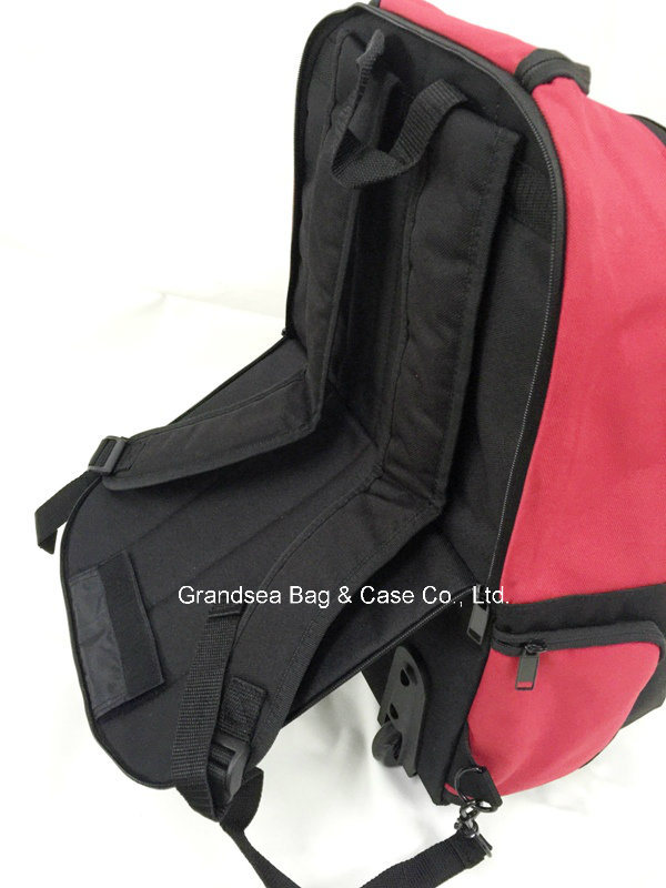 High Quality Drawbar Trolley Backpack Multi Function Wheeled Trolley Bag (GB#10007)